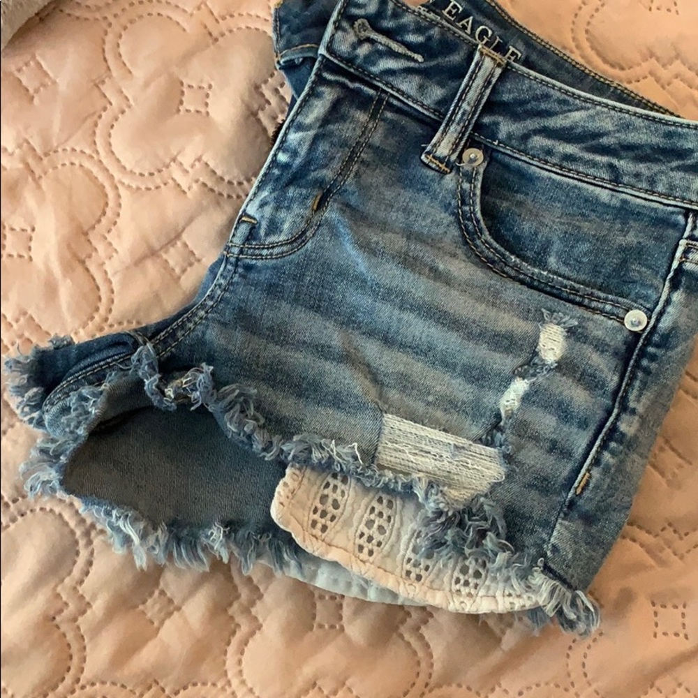 American Eagle Shortie Shorts